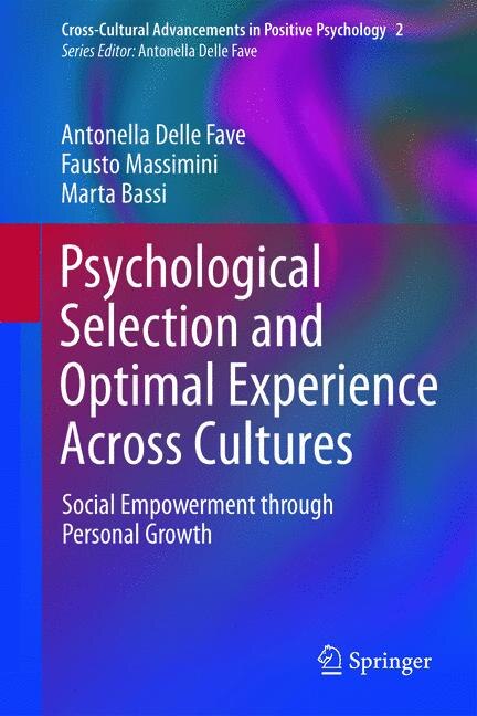 Front cover_Psychological Selection and Optimal Experience Across Cultures