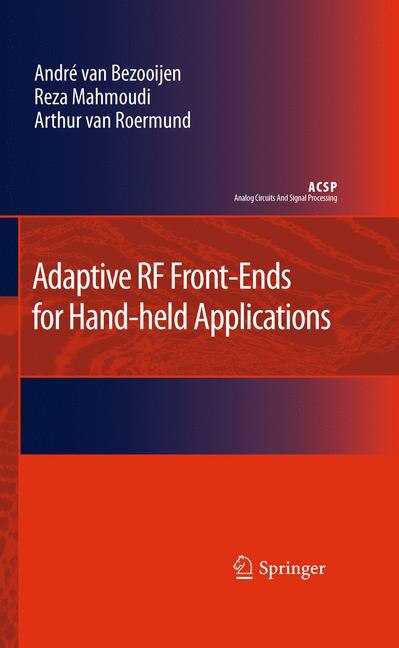 Front cover_Adaptive RF Front-Ends for Hand-held Applications