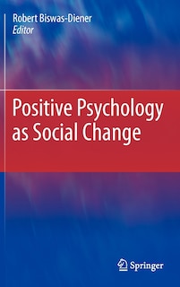 Front cover_Positive Psychology as Social Change