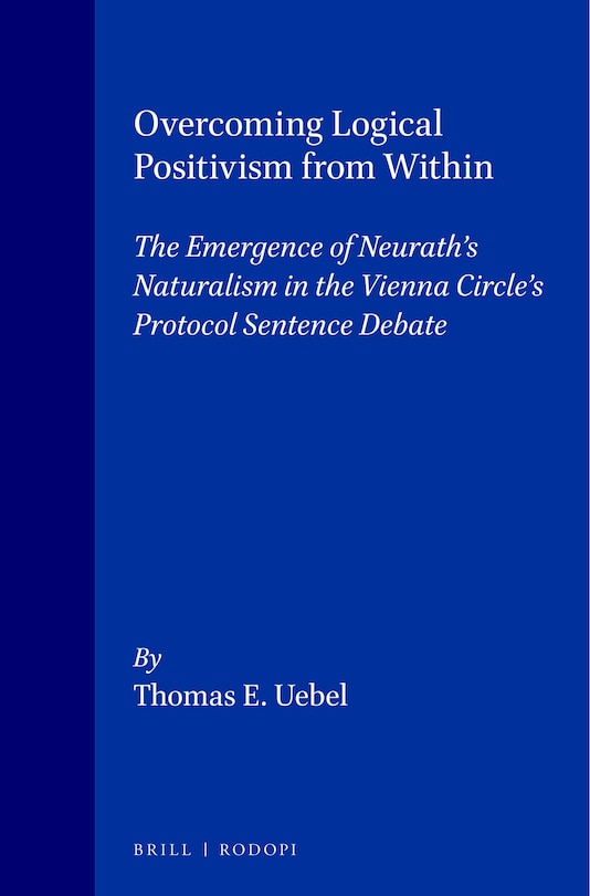 Front cover_Overcoming Logical Positivism from Within