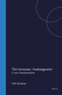 Front cover_The Germanic 'Auslautgesetze'