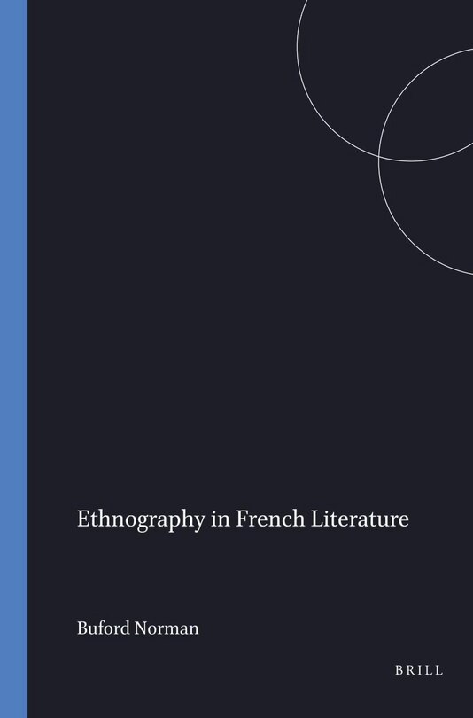 Couverture_Ethnography in French Literature