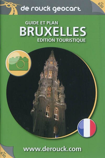 Couverture_Plan et guide de Bruxelles : édition touristique