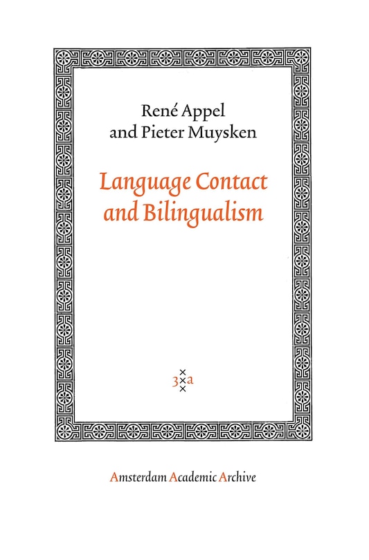 Couverture_Language Contact and Bilingualism