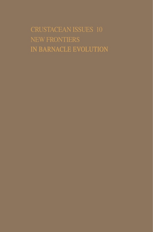Couverture_New Frontiers in Barnacle Evolution
