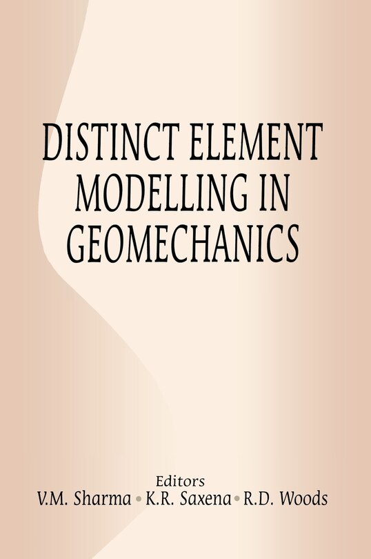 Front cover_Distinct Element Modelling In Geomechanics