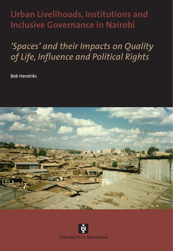 Couverture_Urban Livelihoods, Institutions And Inclusive Governance In Nairobi