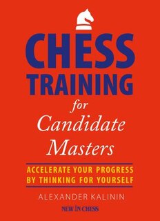 Couverture_Chess Training For Candidate Masters
