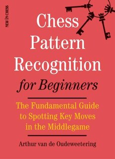 Front cover_Chess Pattern Recognition For Beginners