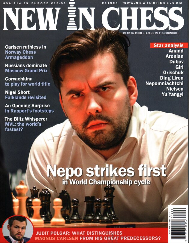 New In Chess Magazine 2019/5: Read By Club Players In 116 Countries