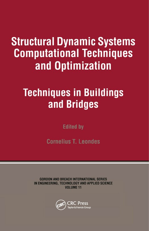 Front cover_Structural Dynamic Systems Computational Techniques and Optimization