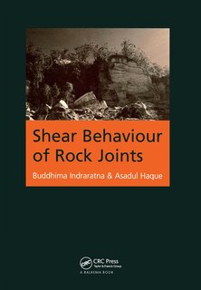 Front cover_Shear Behaviour Of Rock Joints