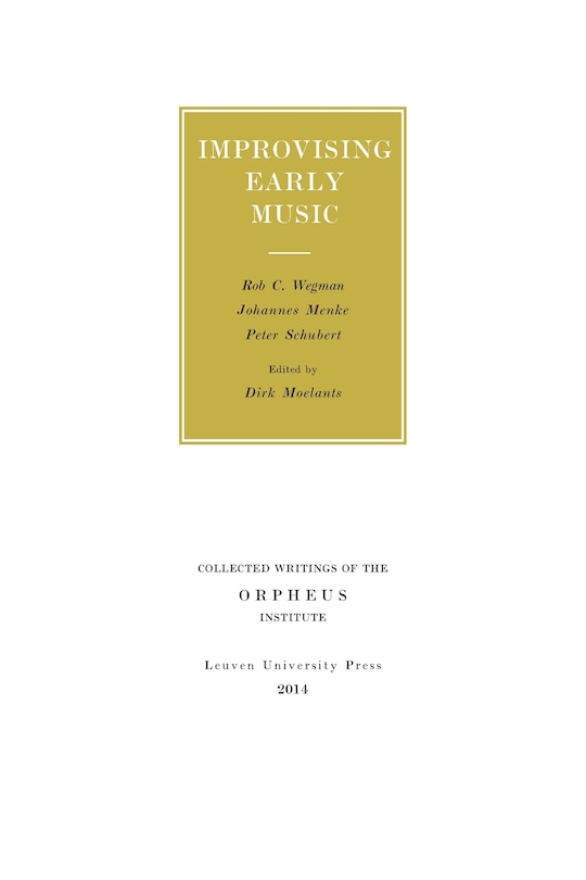 Front cover_Improvising Early Music