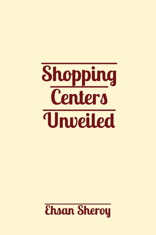 Front cover_Shopping Centers Unveiled
