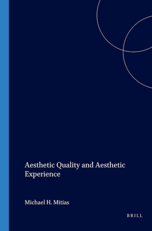 Couverture_Aesthetic Quality and Aesthetic Experience