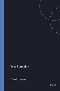 Front cover_Yves Bonnefoy