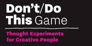 Front cover_Don't/do This - Game