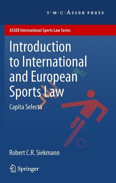 Front cover_Introduction to International and European Sports Law