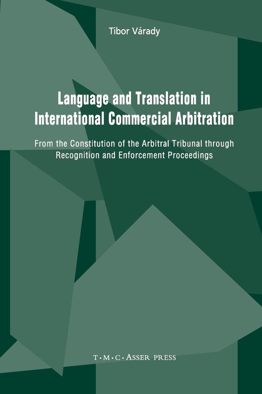 Front cover_Language and Translation in International Commercial Arbitration