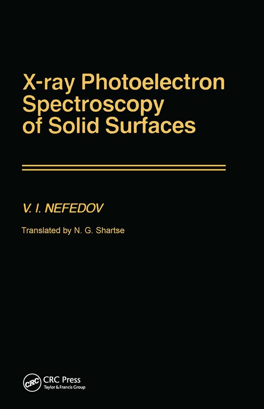 Couverture_X-Ray Photoelectron Spectroscopy of Solid Surfaces