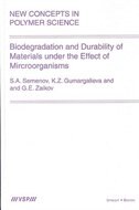 Couverture_Biodegradation And Durability Of Materials Under The Effect Of Microorganisms