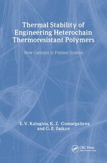 Couverture_Thermal Stability Of Engineering Heterochain Thermoresistant Polymers