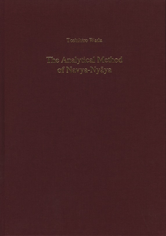 Front cover_The Analytical Method of Navya-Nyāya