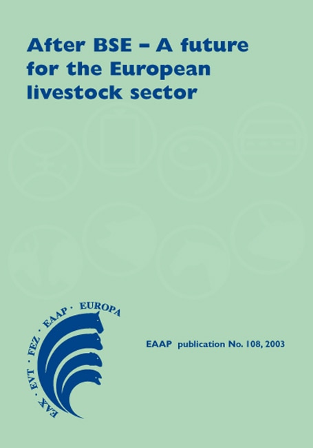 Couverture_After BSE - A Future for the European Livestock Sector