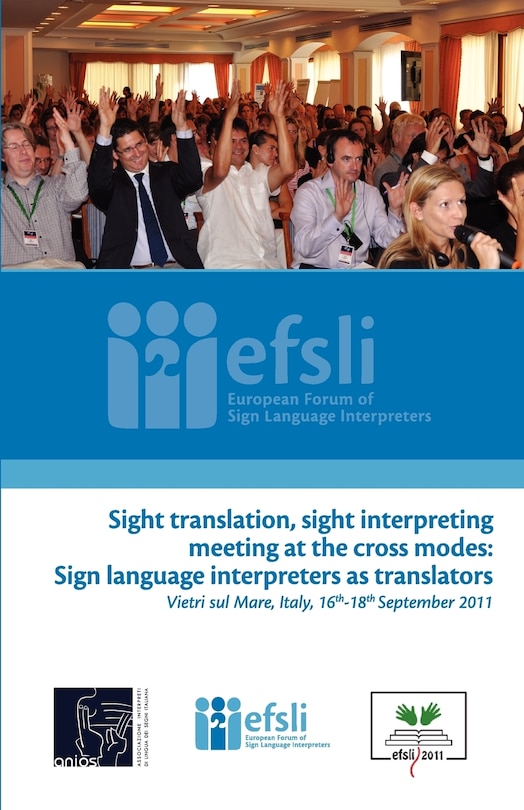 Couverture_Sight translation, sight interpreting meeting at the cross modes