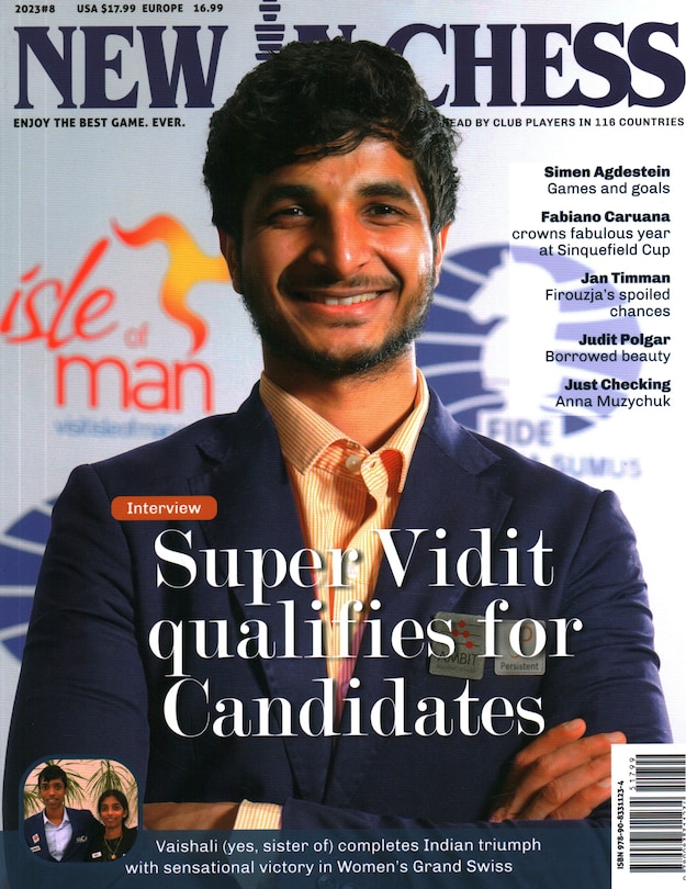 Front cover_New in Chess Magazine 2023 / 8