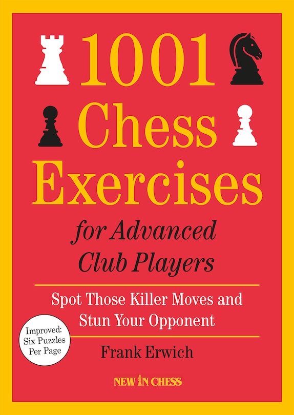 Front cover_1001 Chess Exercises for Advanced Club Players - Updated