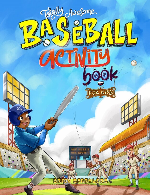 Couverture_Totally Awesome Baseball Activity Book for Kids