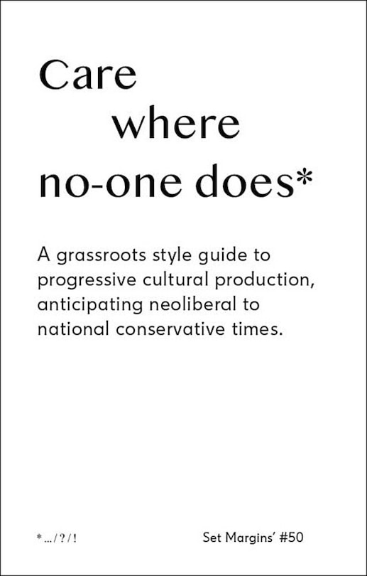 Front cover_Care Where No One Does