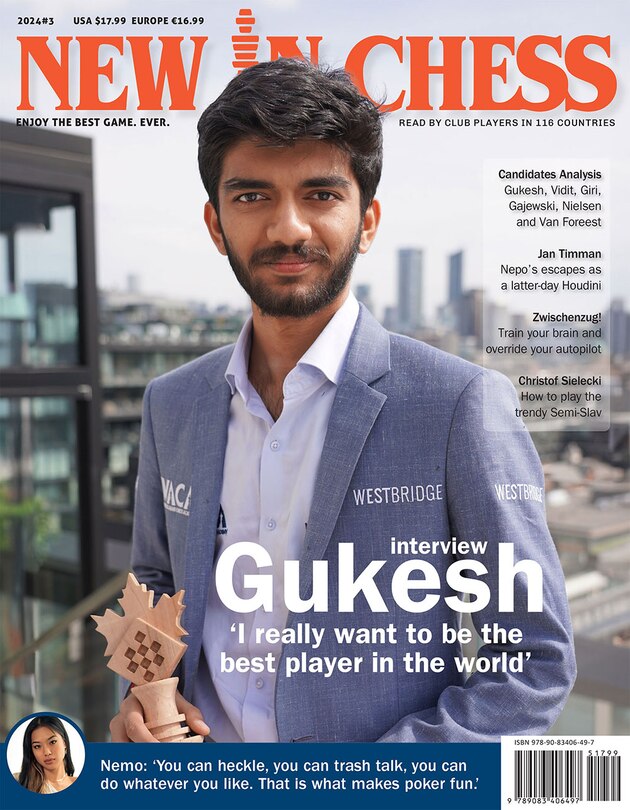 Couverture_New in Chess Magazine 2024 / 3