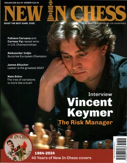 Front cover_New in Chess Magazine 2024 / 8