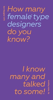 Couverture_How Many Female Type Designers Do You Know?