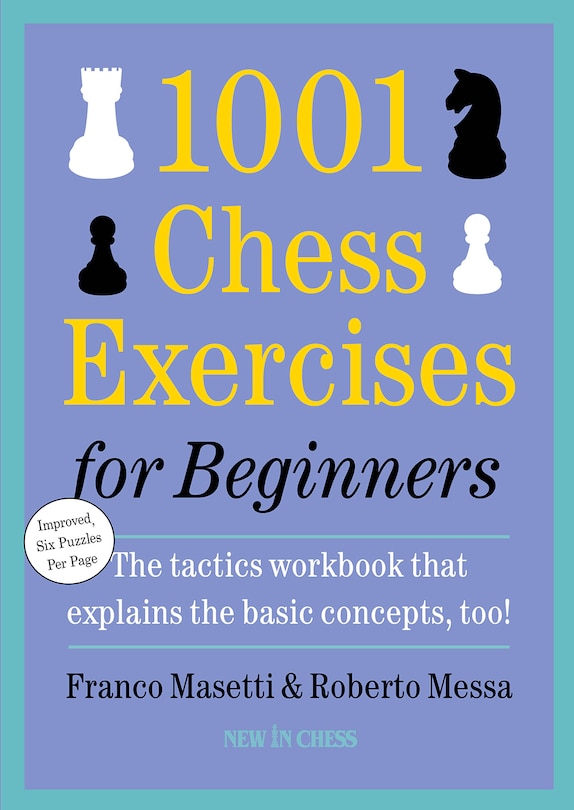 Front cover_1001 Chess Exercises for Beginners