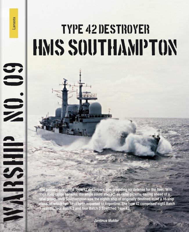Couverture_Type 42 destroyer Southampton