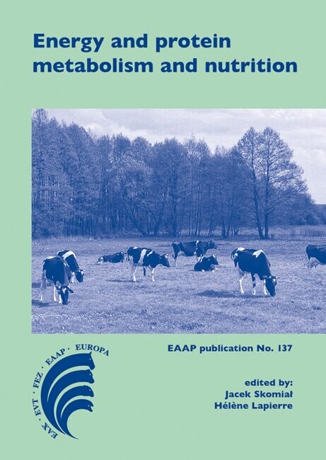 Couverture_Energy and protein metabolism and nutrition