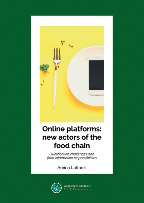 Front cover_Online platforms - new actors of the food chain