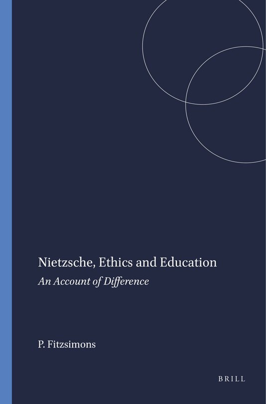 Front cover_Nietzsche, Ethics and Education