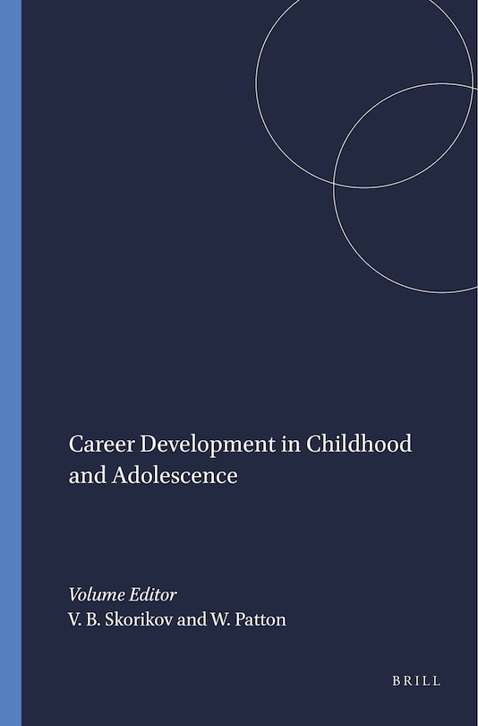 Couverture_Career Development in Childhood and Adolescence