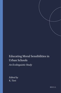 Couverture_Educating Moral Sensibilities in Urban Schools