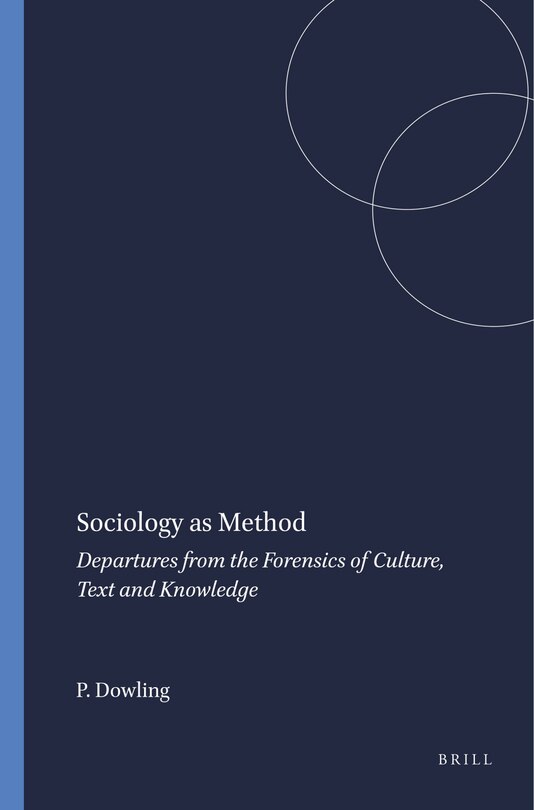 Couverture_Sociology as Method