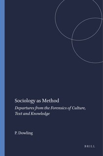 Couverture_Sociology as Method