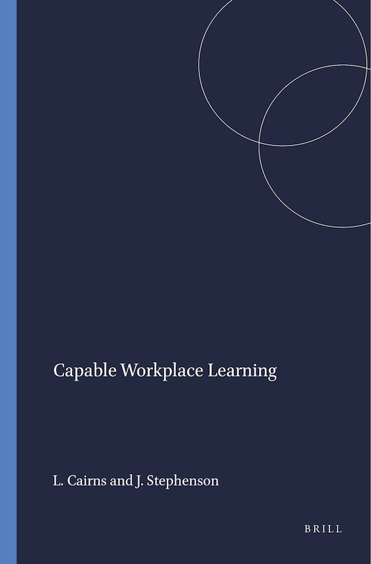 Front cover_Capable Workplace Learning