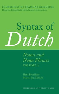 Couverture_Syntax of Dutch: Nouns and Noun Phrases - Volume 2