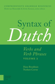 Couverture_Syntax Of Dutch