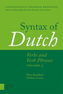 Couverture_Syntax Of Dutch