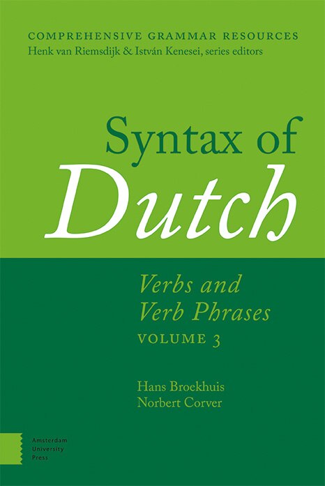 Couverture_Syntax Of Dutch